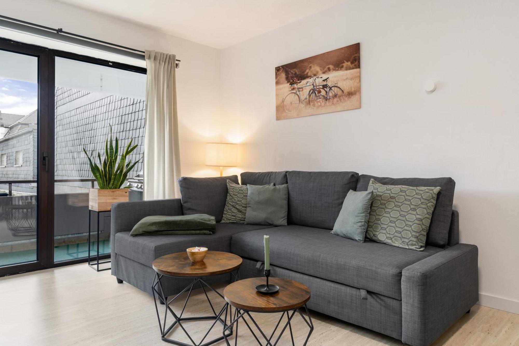 Easybike Balkon Switch 4P Grill Appartement Arnsberg Buitenkant foto
